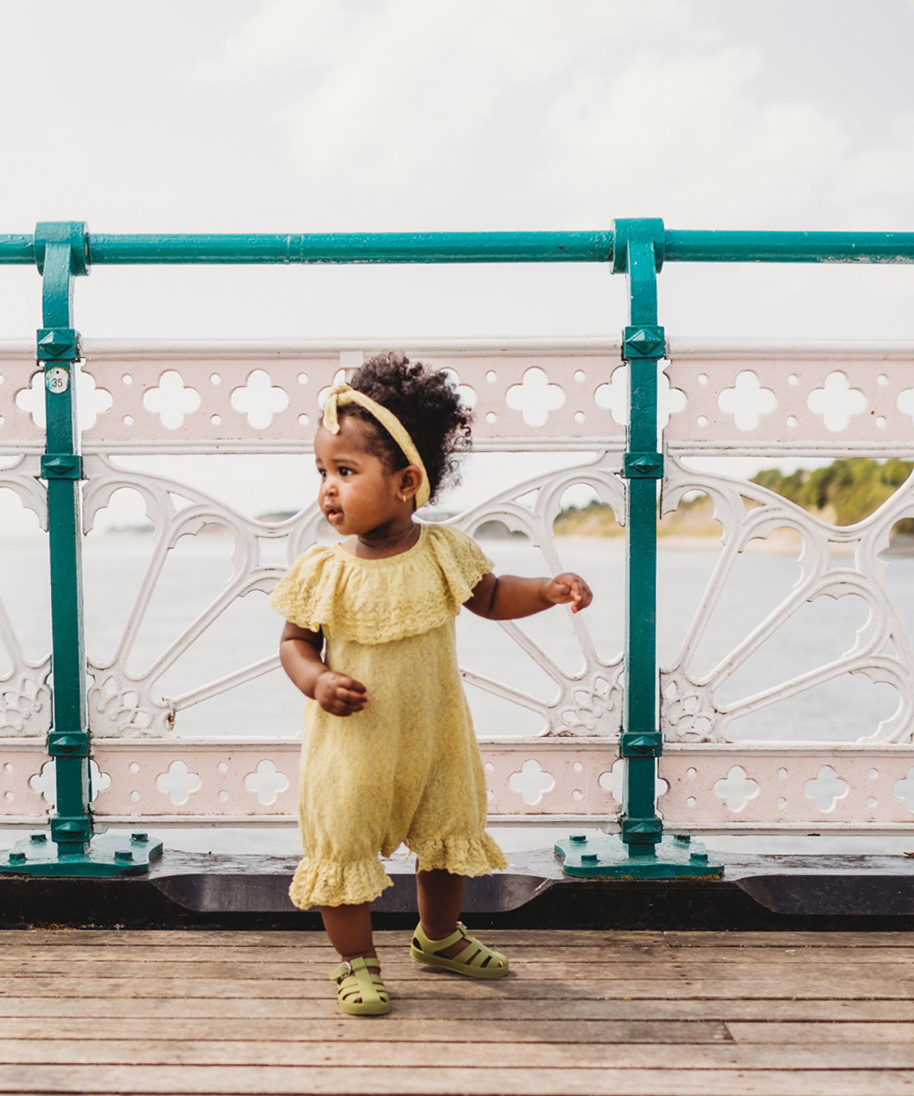 ロンパース・カバーオール Mabli Liliwen Romper Heliodor 2y Liliwen Romper - Heliodor – MABLI