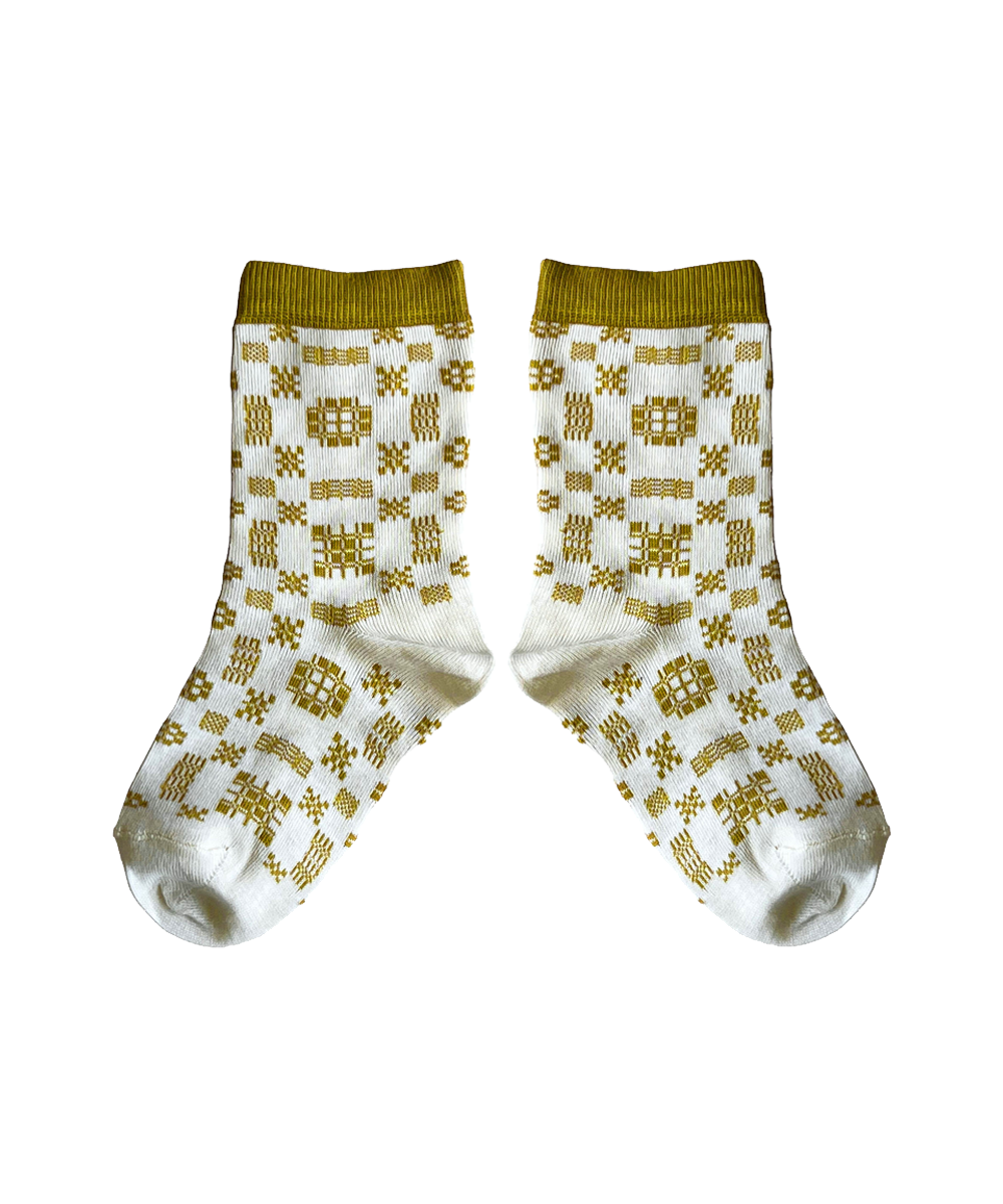 Brithlen Socks - Sand/Cerignola - Kids