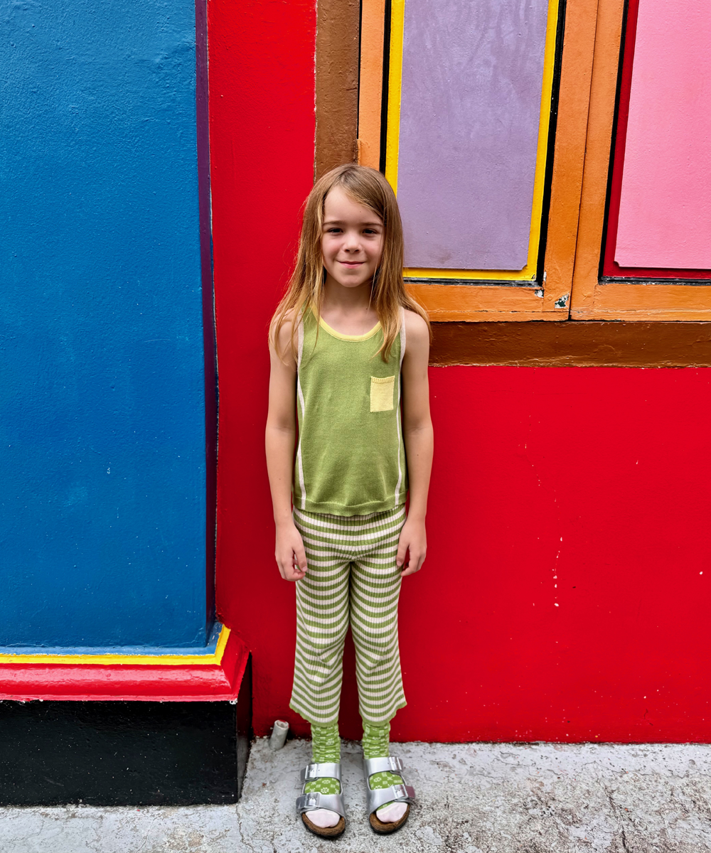 Barri Pants - Fern/Sand - Kids