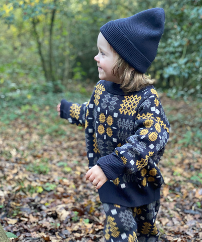 Kids Carthen Jumper - Ink