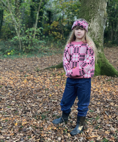 Kids Carthen Jumper - Rhosyn