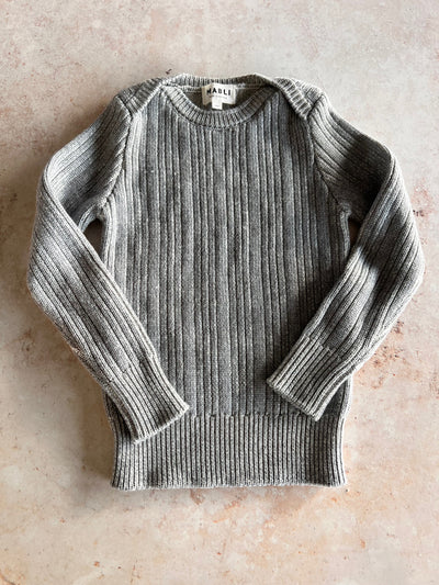 Sample Sale - Size 4Y Slim Pullover - Grey