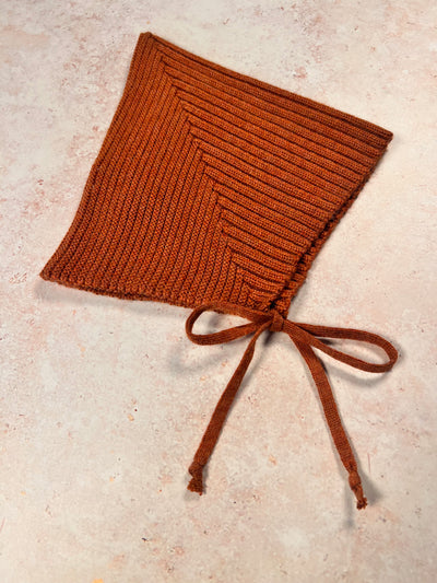 Sample Sale - Size S (0-9 months) Pixie Bonnet - Amber