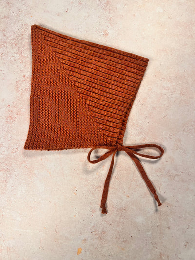 Sample Sale - Size S (0-9 months) Pixie Bonnet - Amber