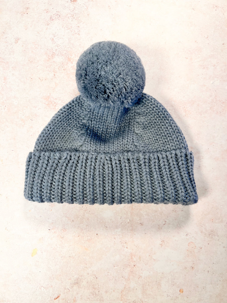 Sample Sale - Size S (0-12 months) Beanie Hat - Eggshell
