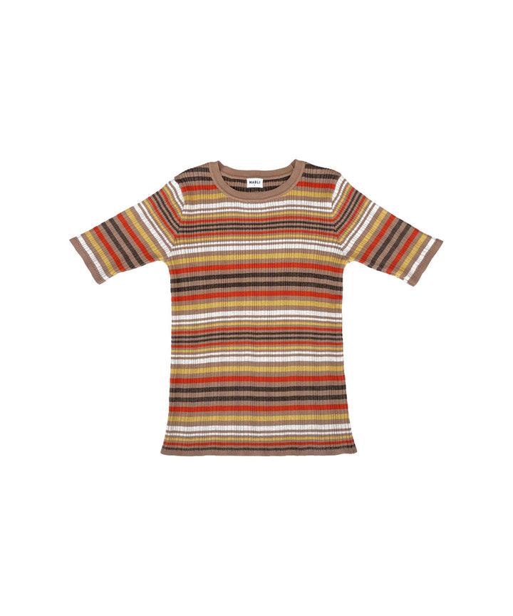 Caravan Tee - Coach Seat Stripe (Adult)  - Organic Cotton