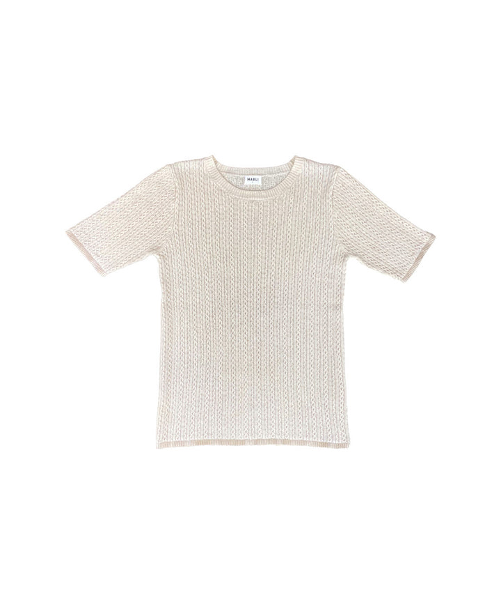 Tonnog Tee - Shell Melange (Adult)  - Organic Cotton