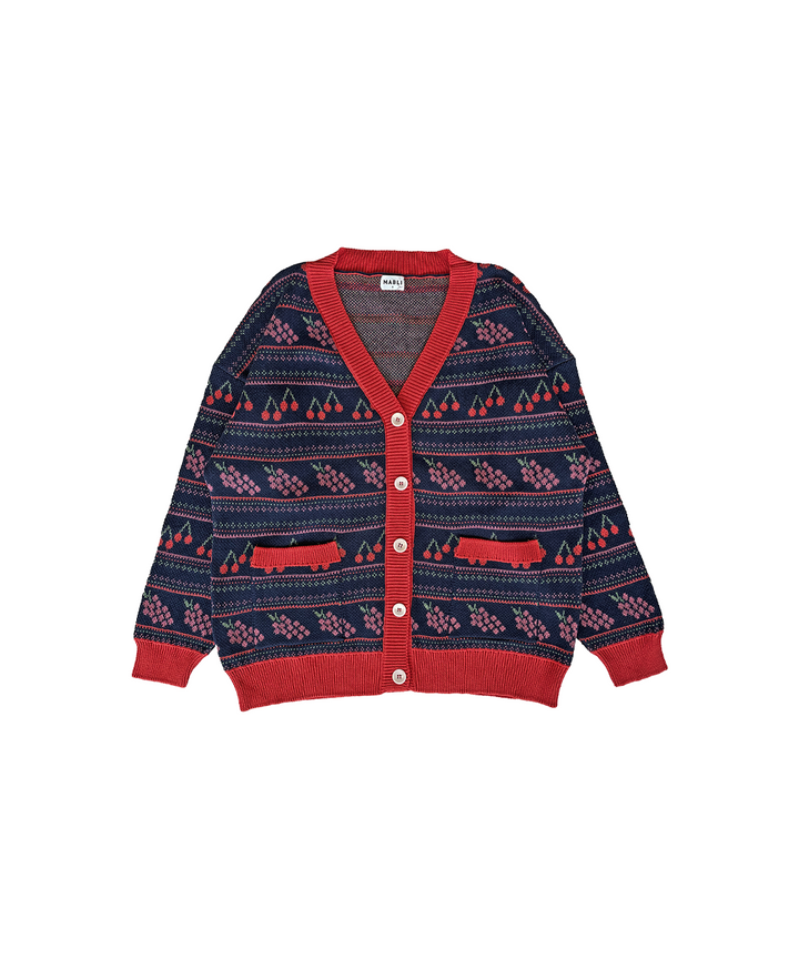 Mio Cardigan - Navy (Adult)  - Organic Cotton &amp; Cashmere