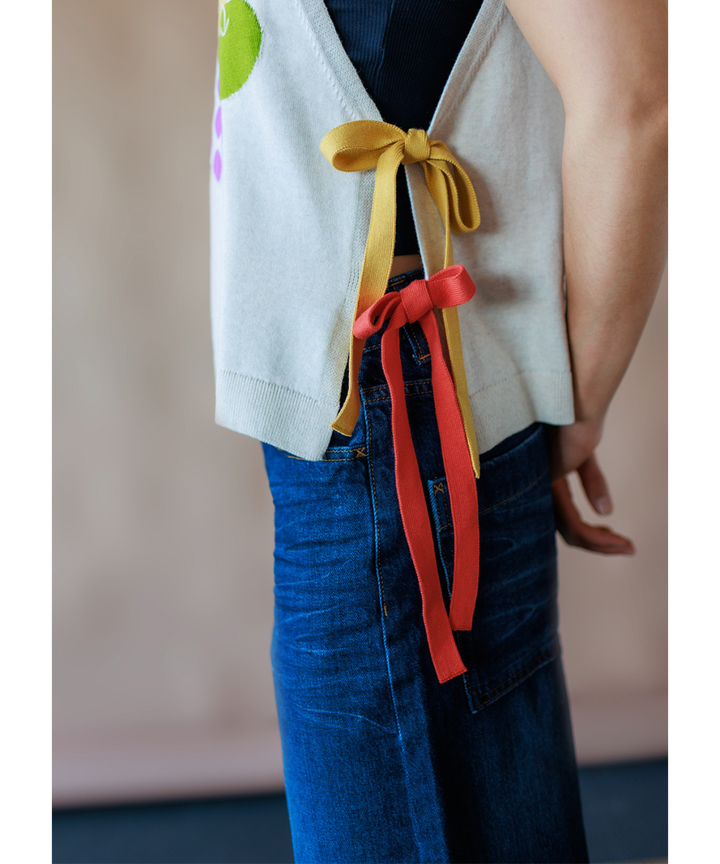 Fruit Bowl Vest - Shell (Adult)  - Organic Cotton