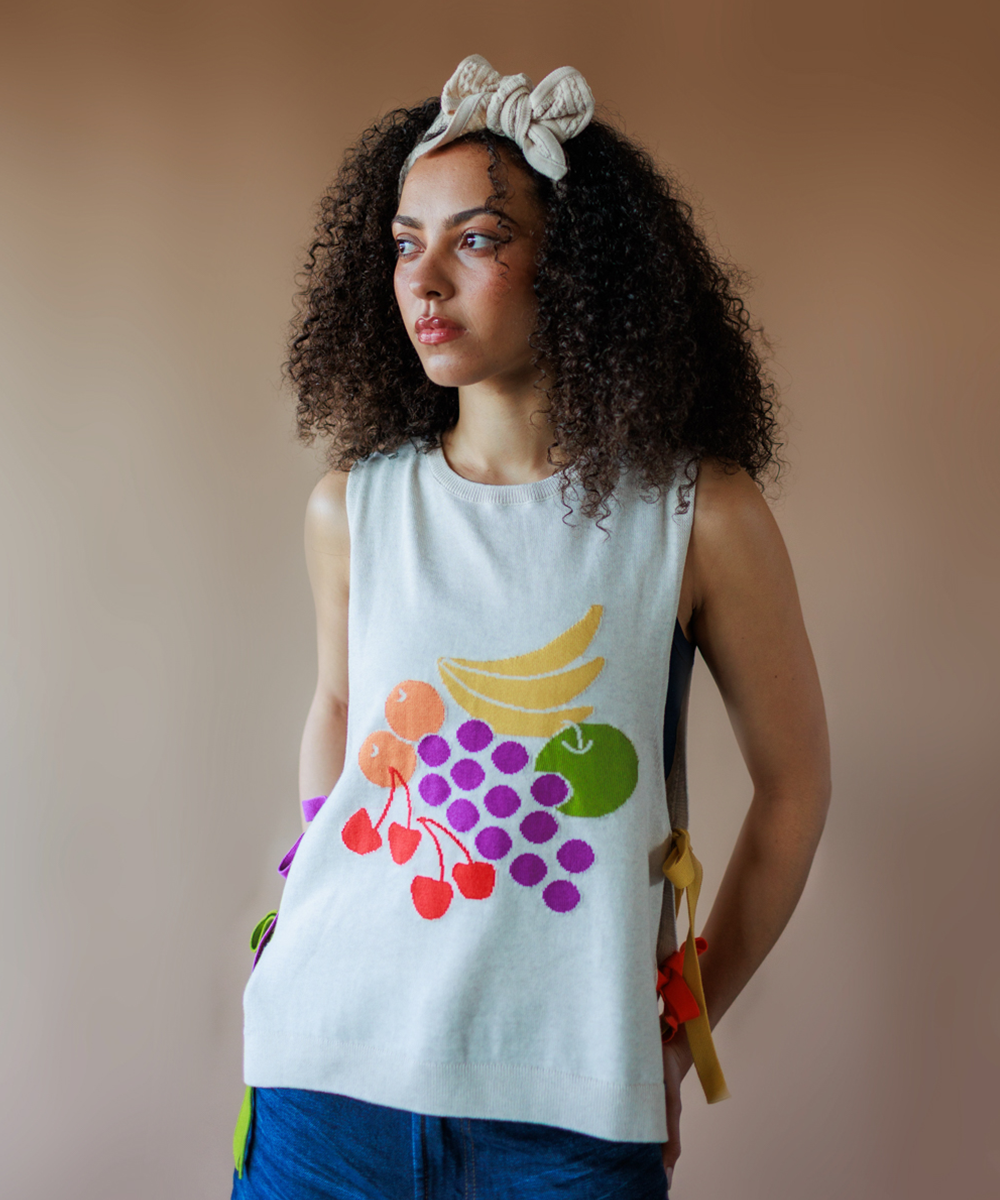 Tonnog Necktie - Shell Melange (Adult)  - Organic Cotton