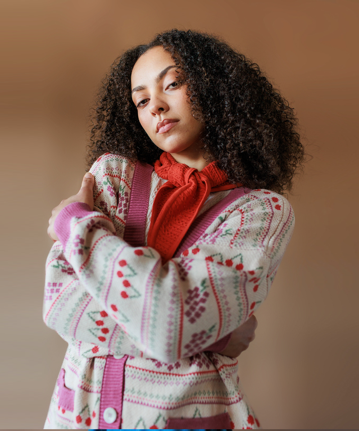 Mio Cardigan - Pearl (Adult)  - Organic Cotton &amp; Cashmere