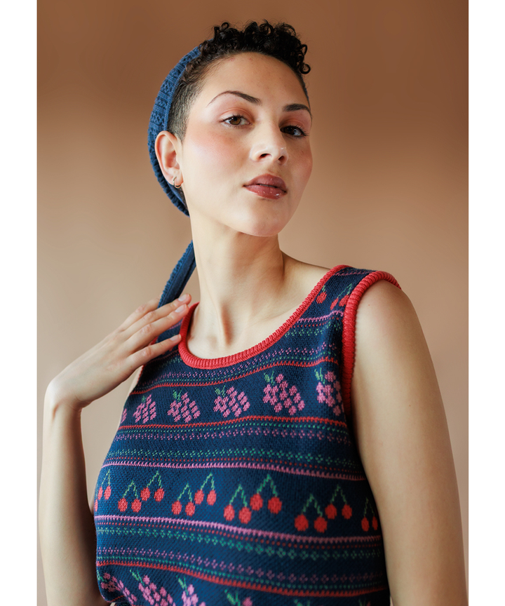 Mio Vest - Navy (Adult)  - Organic Cotton &amp; Cashmere