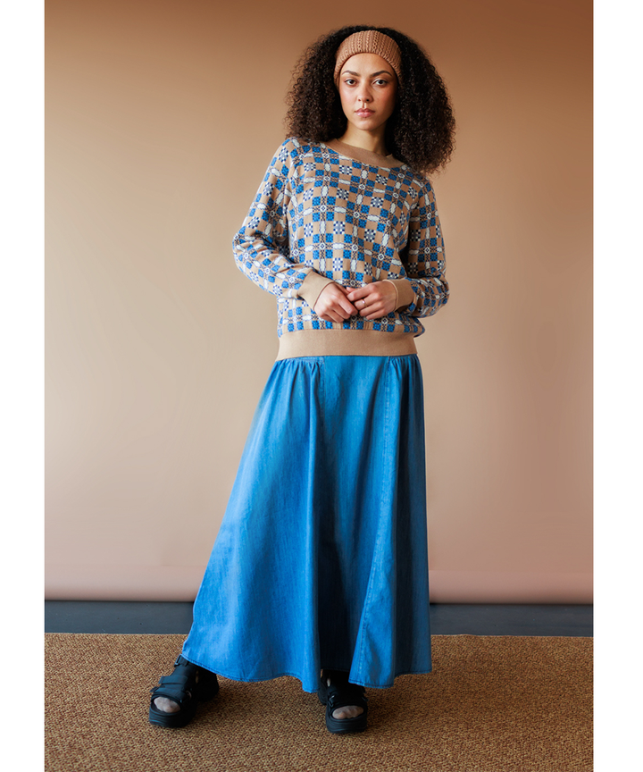 Picnic Pullover - Caramel (Adult)  - Organic Cotton