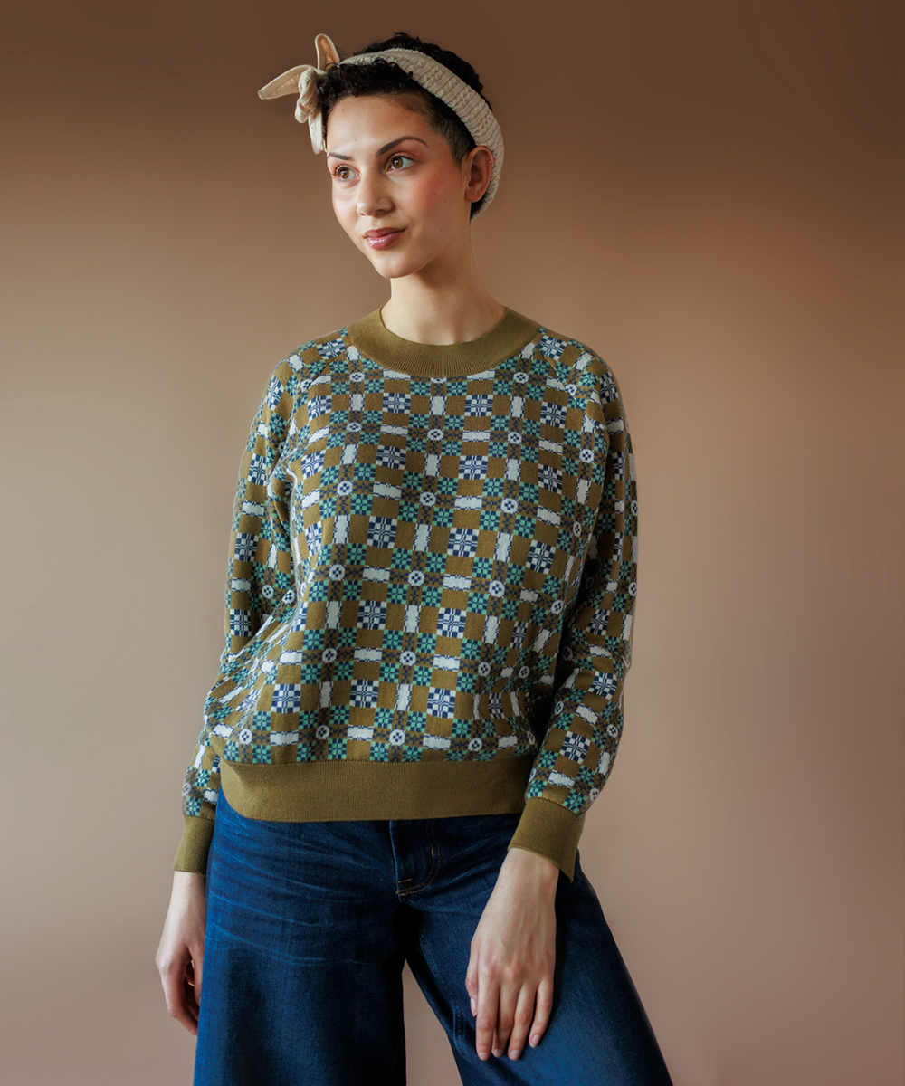 Tonnog Necktie - Shell Melange (Adult)  - Organic Cotton