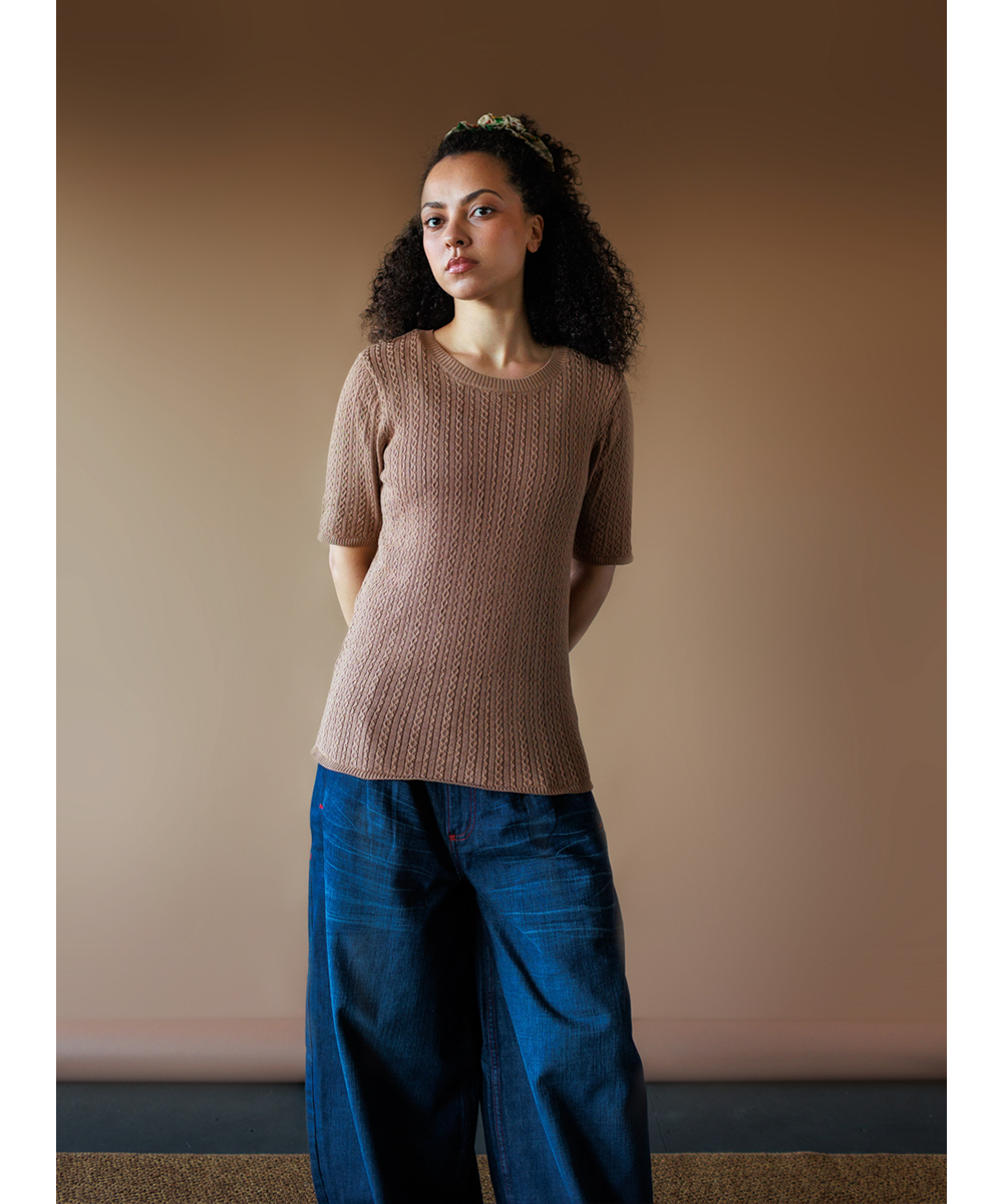 Tonnog Tee - Portobello (Adult)  - Organic Cotton