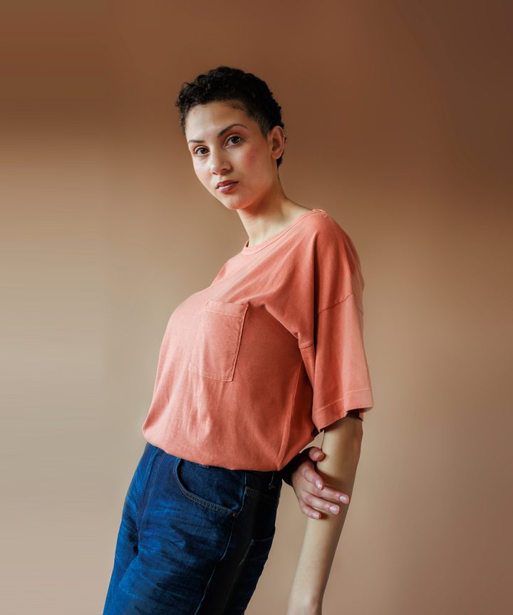 Traeth Tee - Terracotta (Adult)