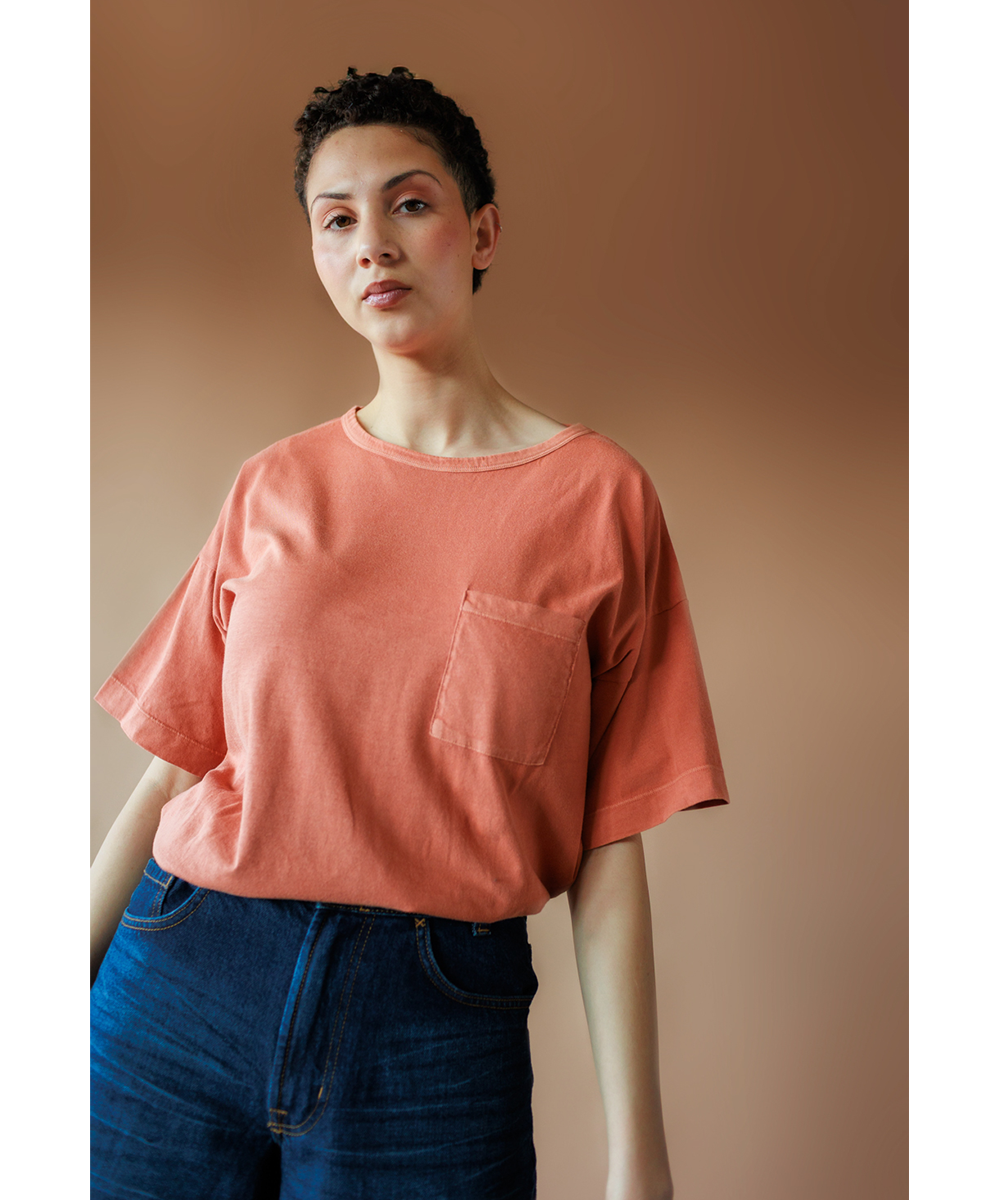 Traeth Tee - Terracotta (Adult)