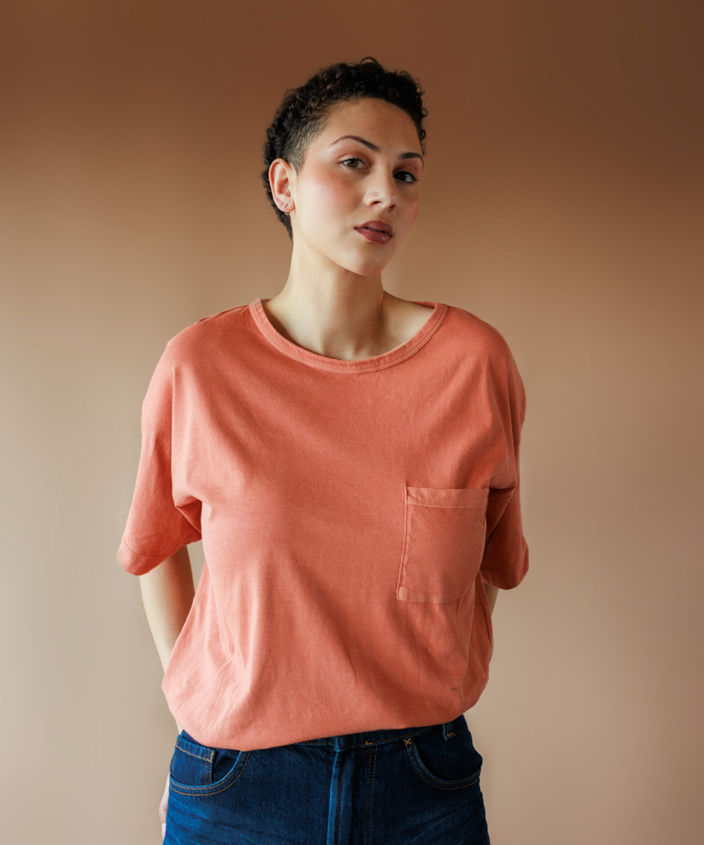 Traeth Tee - Terracotta (Adult)