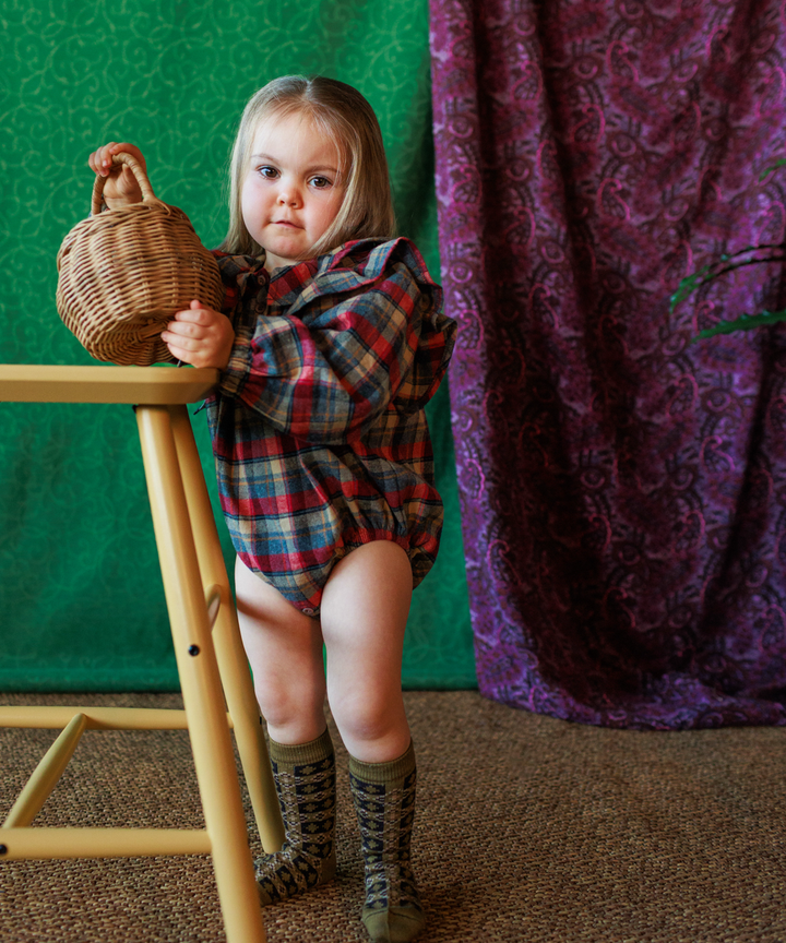 Brae Socks - Golden Olive