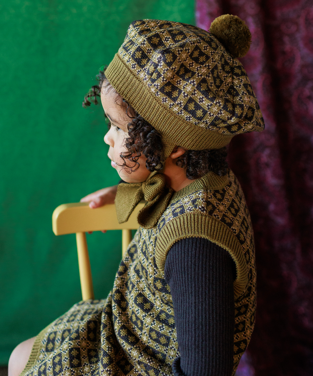 Brae Dress - Golden Olive