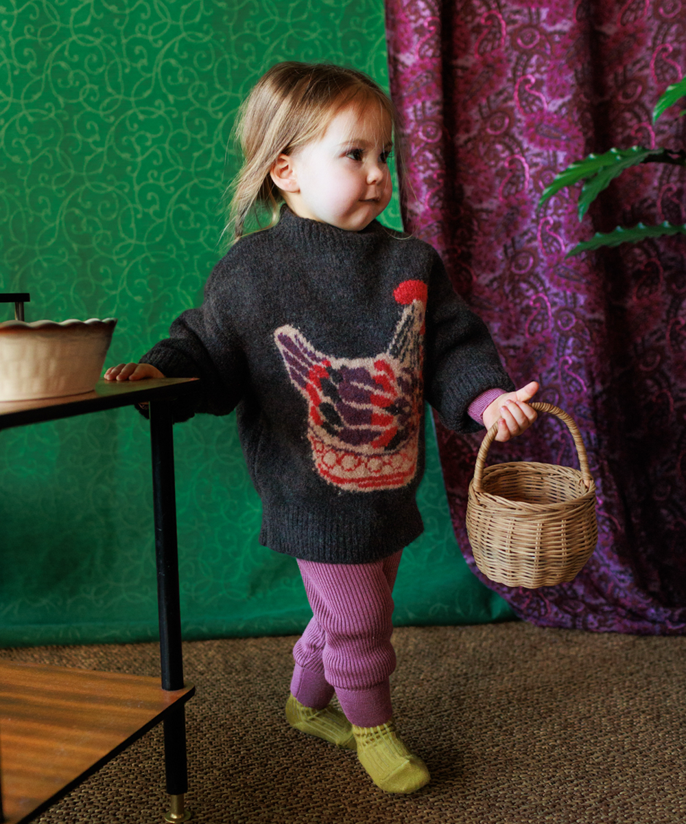 Chicken Bowl Pullover - Espresso