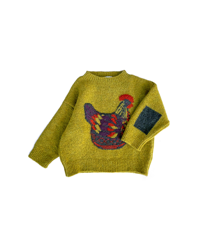 Chicken Bowl Pullover - Golden