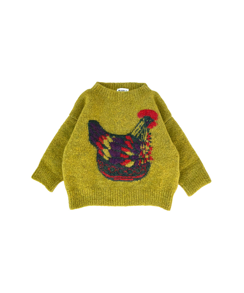 Chicken Bowl Pullover - Golden