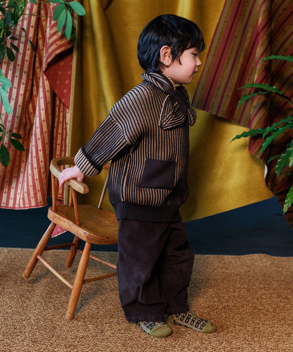 Ffyn Pullover - Dark Chocolate/Biscotti