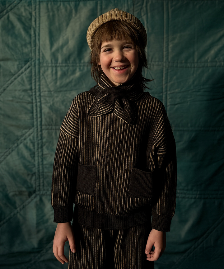 Ffyn Pullover - Dark Chocolate/Biscotti