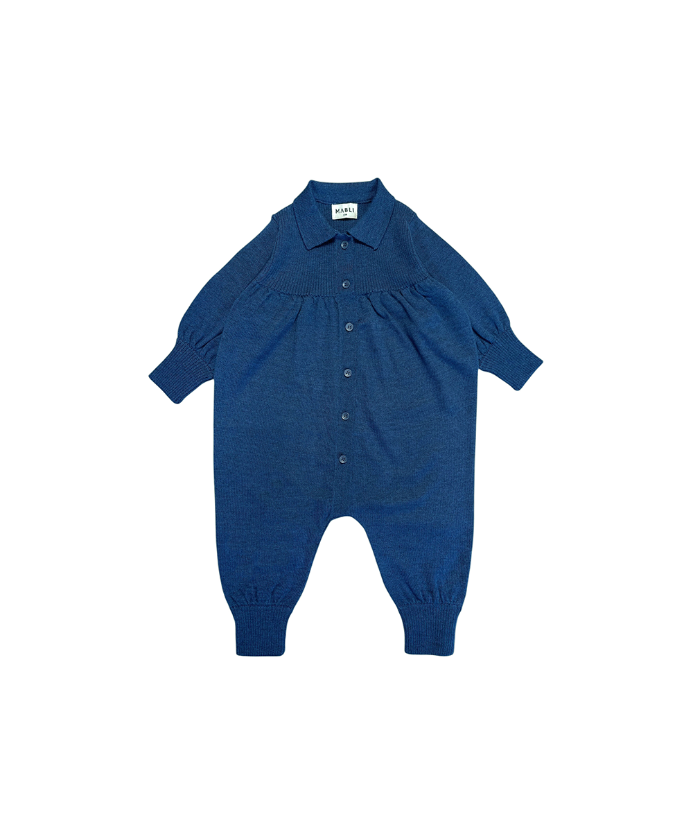 Artist Romper - Deep Sea Melange
