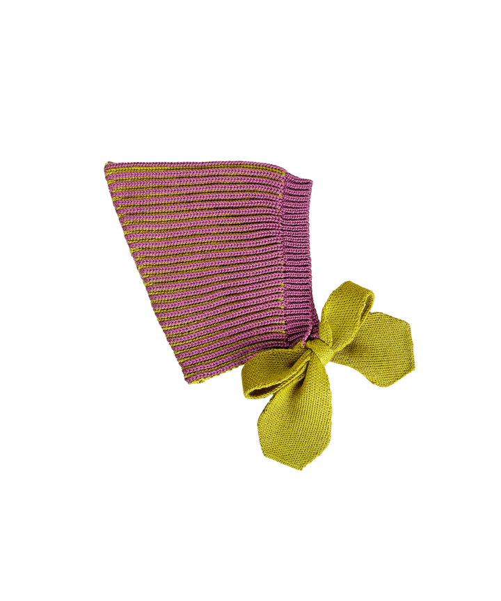 Ffyn Bonnet - Damson/Moss