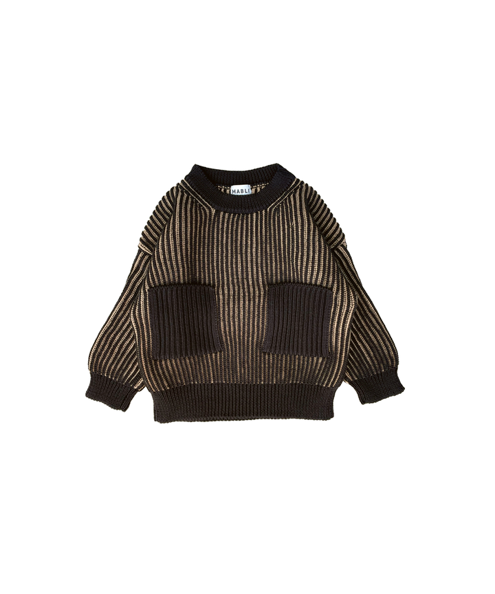 Ffyn Pullover - Dark Chocolate/Biscotti
