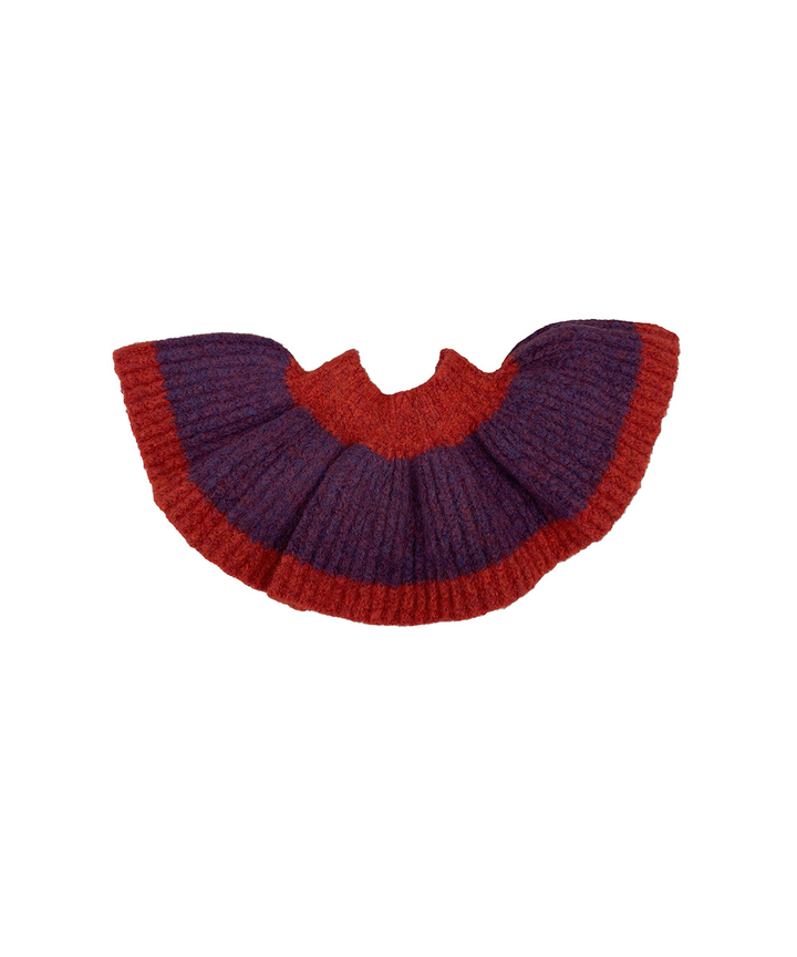 Teddy Collar - Cranberry/Blackberry