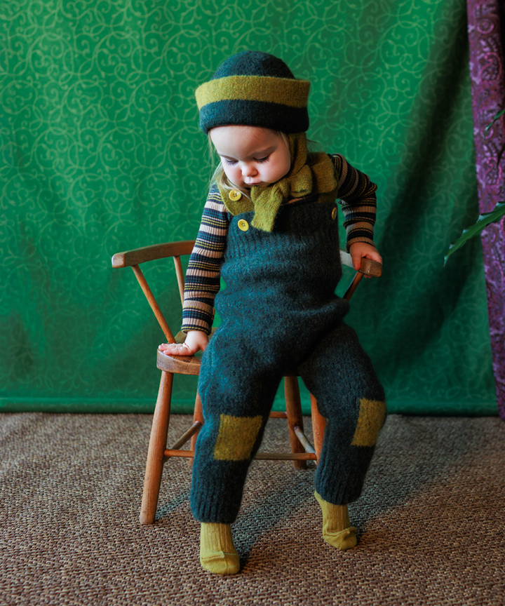 Teddy Sailor Hat - Spruce/Golden