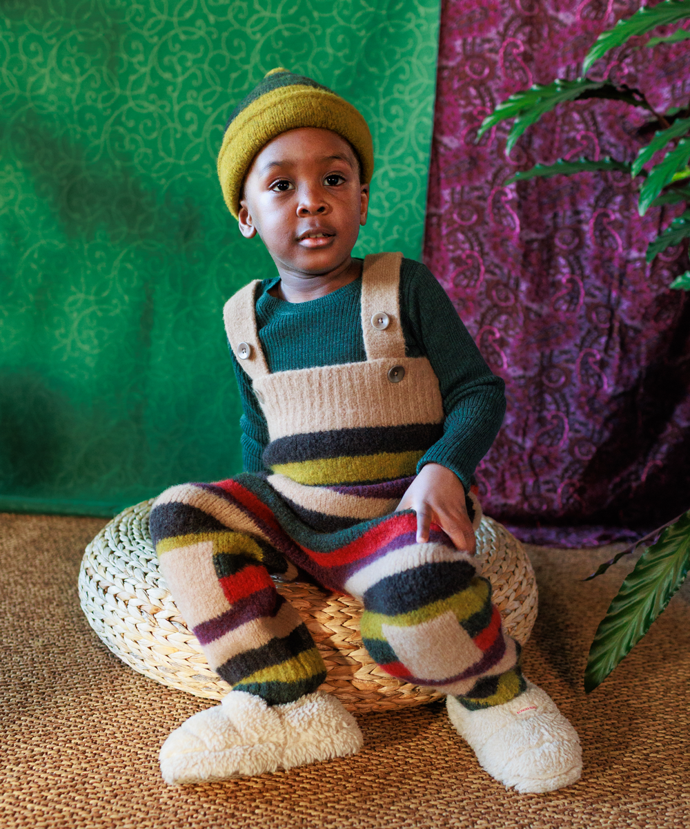 Teddy Beanie - Spruce/Golden