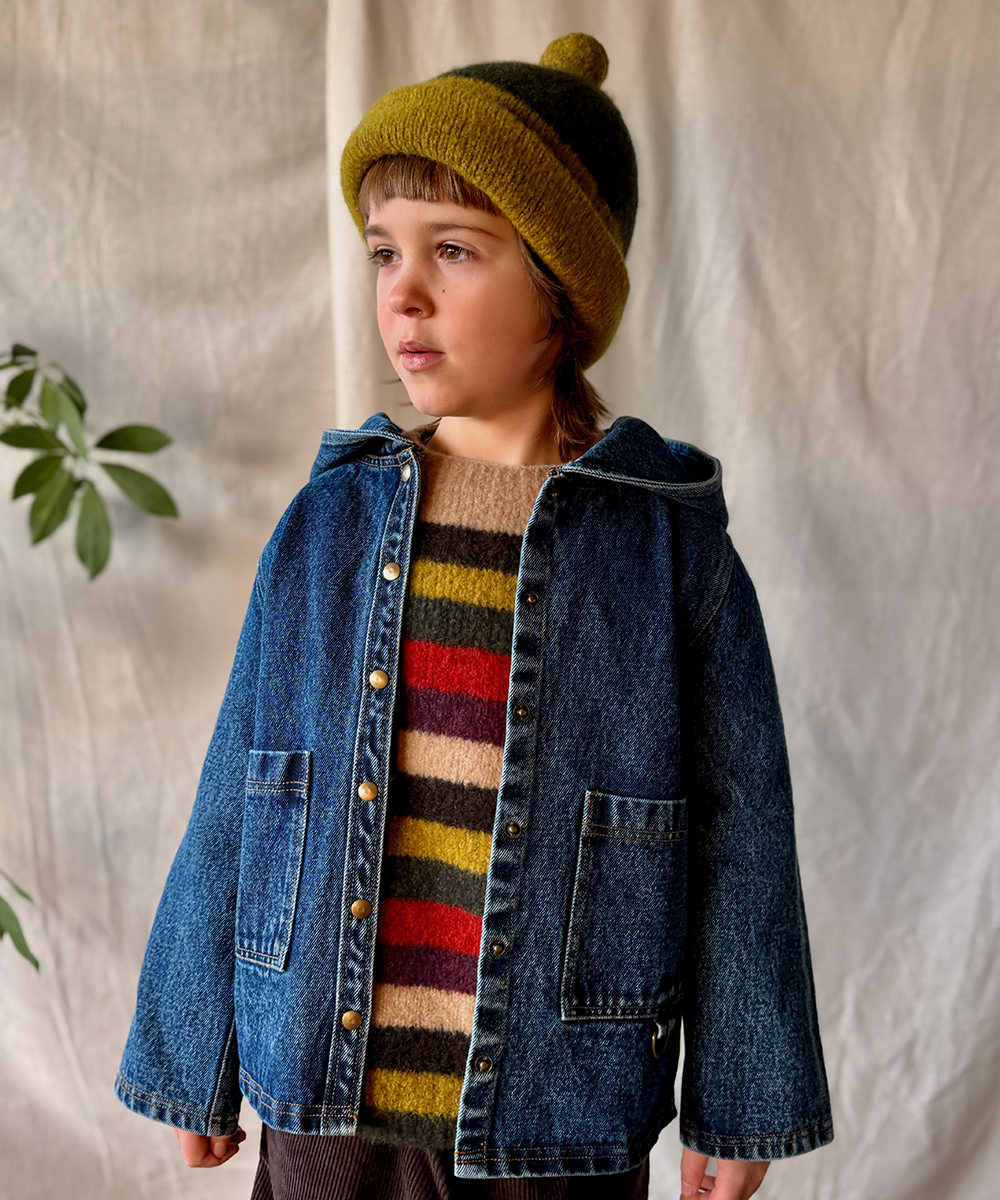Teddy Beanie - Spruce/Golden