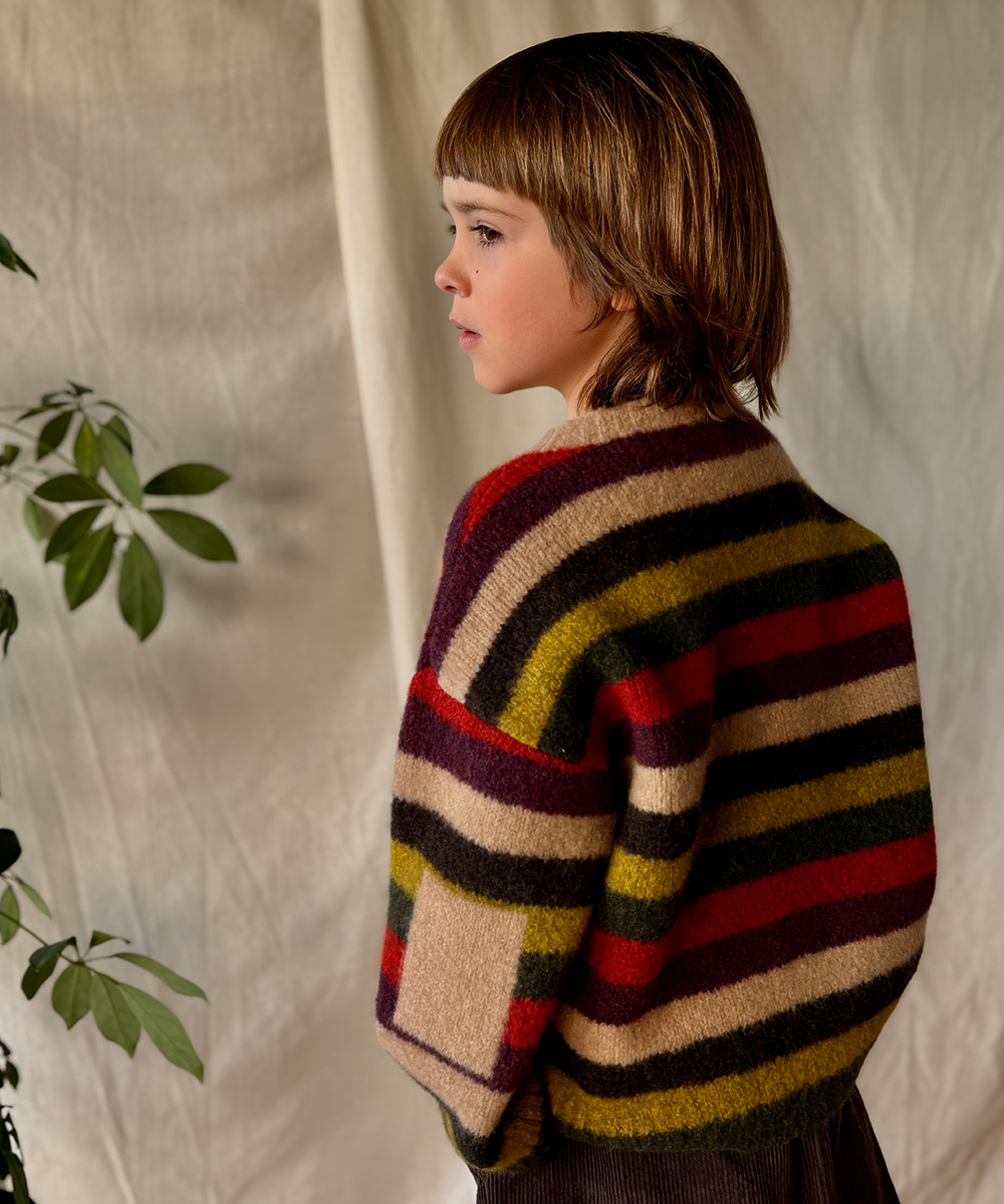 Teddy Pullover - Multi