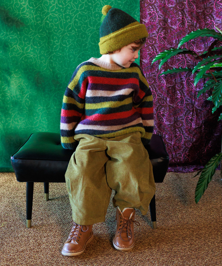 Teddy Beanie - Spruce/Golden