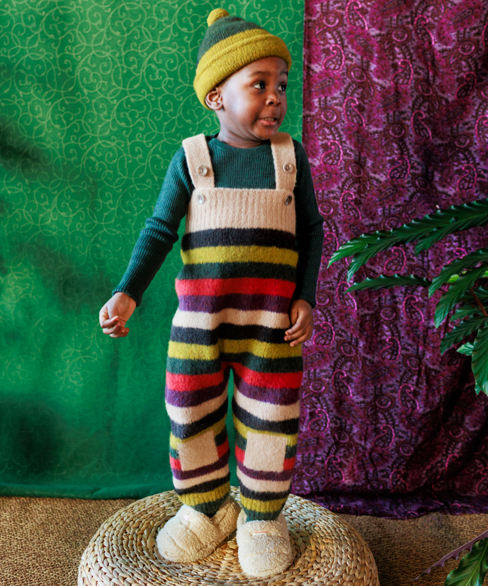 Teddy Beanie - Spruce/Golden