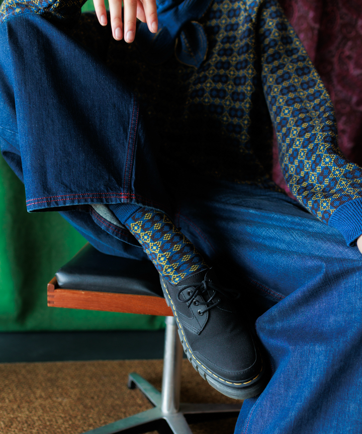 Brae Socks - Deep Sea (Adult)