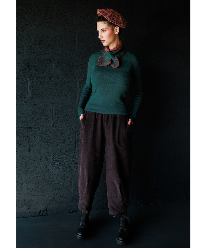 Ffyn Skater Scarf - Winter Rose/Pine (Adult)