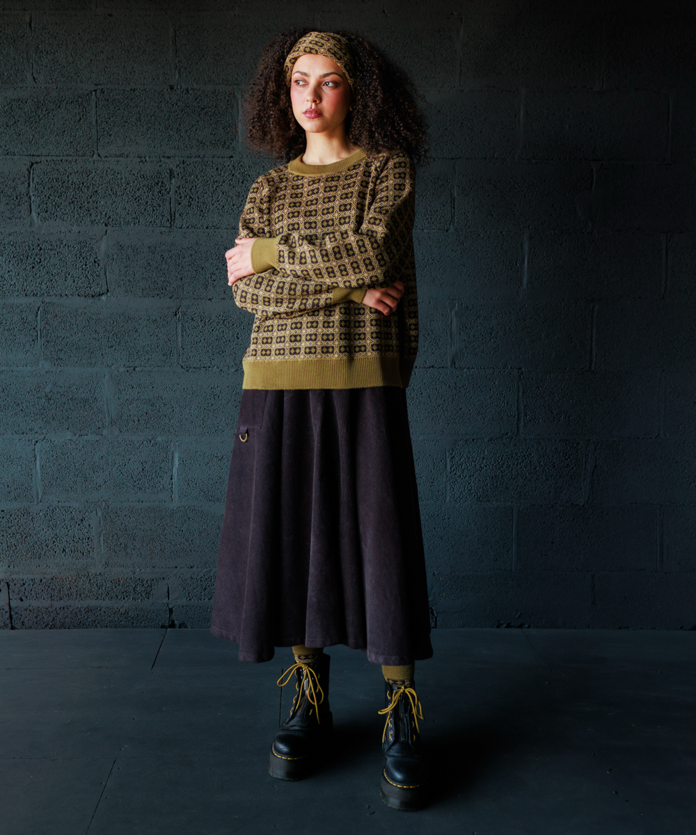 Brae Pullover - Golden Olive (Adult)
