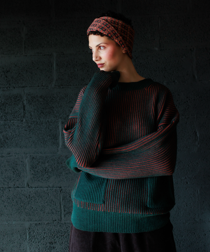 Ffyn Pullover - Winter Rose/Pine (Adult)