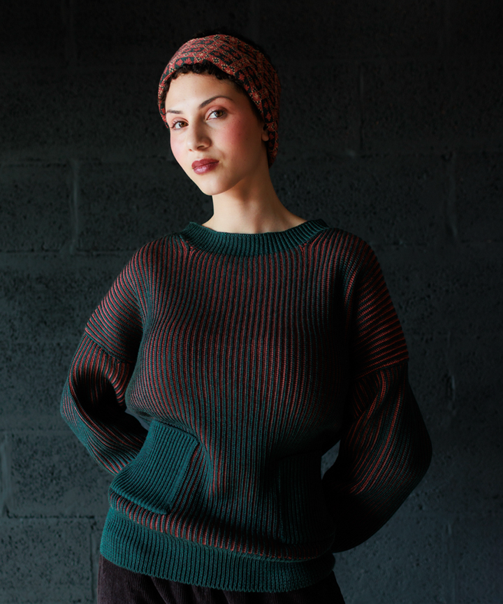 Brae Head Wrap - Winter Rose (Adult)