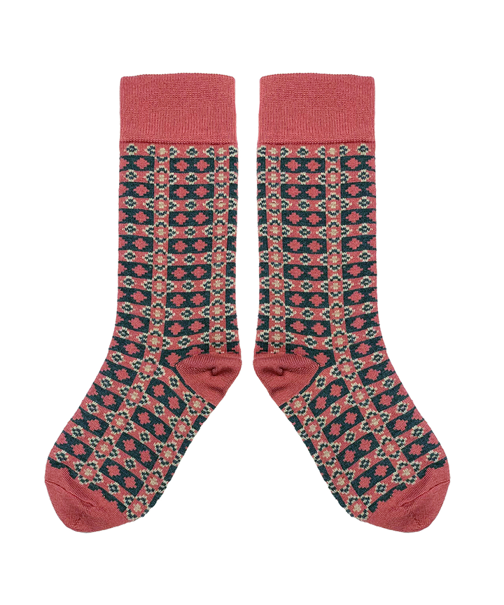 Brae Socks - Winter Rose (Adult)