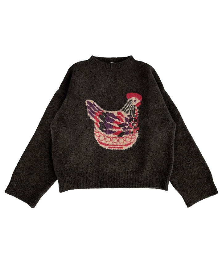 Chicken Bowl Pullover - Espresso (Adult)
