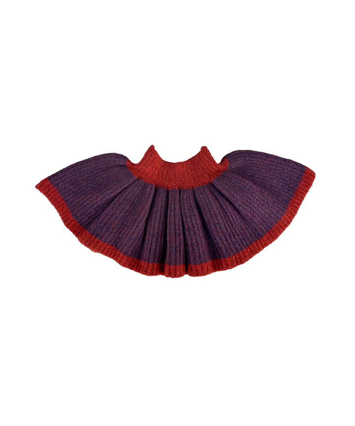 Teddy Collar - Cranberry/Blackberry (Adult)