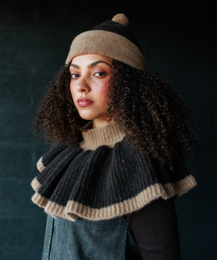 Teddy Collar - Cappucino/Espresso (Adult)
