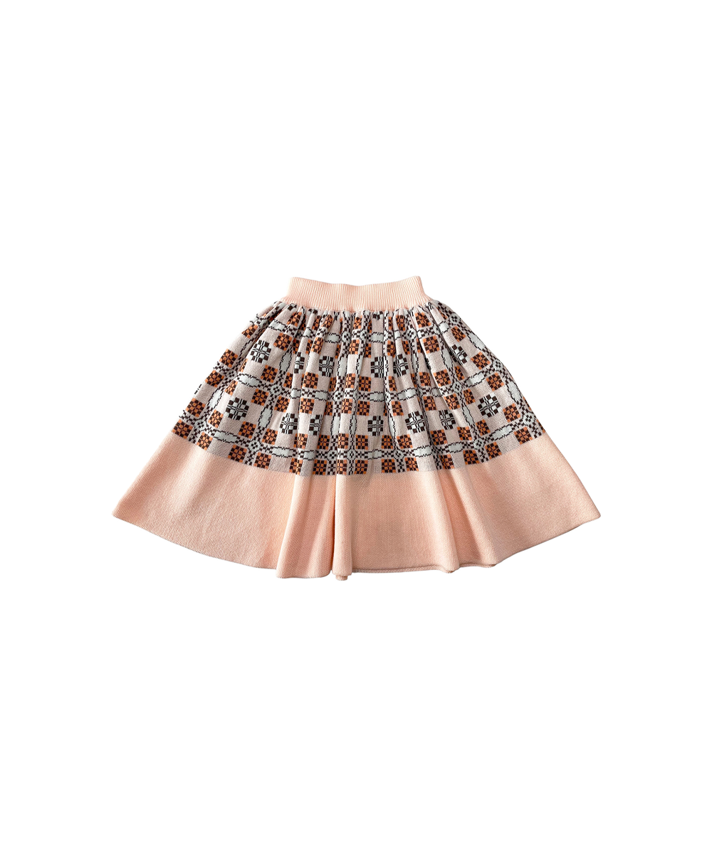 Picnic  Skirt - Blush  - Organic Cotton