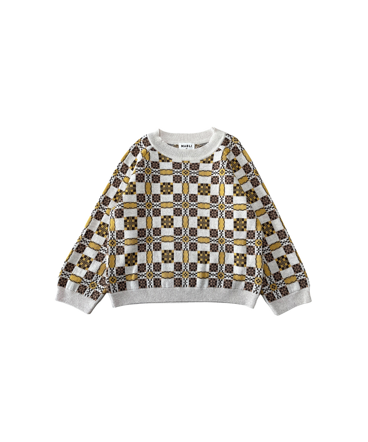 Picnic Pullover - Latte  - Organic Cotton